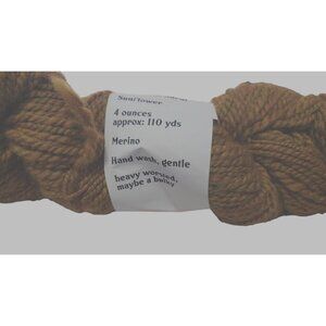 Merino Yarn Sunflower4oz 110yds Heavy Worsted